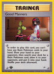 Good Manners 111/132 from Pokemon TCG Gym Heroes