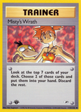 Misty's Wrath 114/132 from Pokemon TCG Gym Heroes