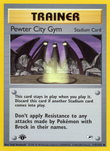 Pewter City Gym 115/132 from Pokemon TCG Gym Heroes