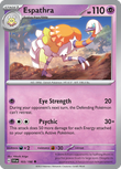 Espathra 103/198 from Pokemon TCG Scarlet & Violet