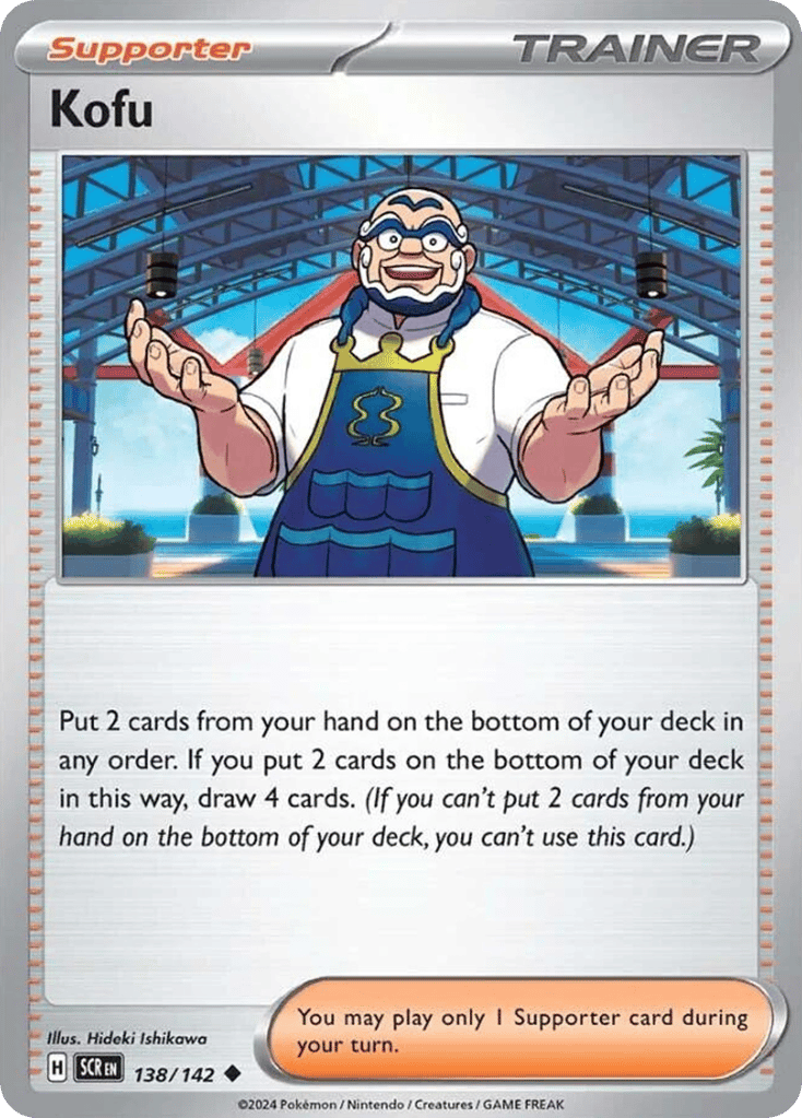 Kofu 138/142 from Pokemon TCG Stellar Crown