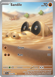 Sandile 216/198 from Pokemon TCG Scarlet & Violet