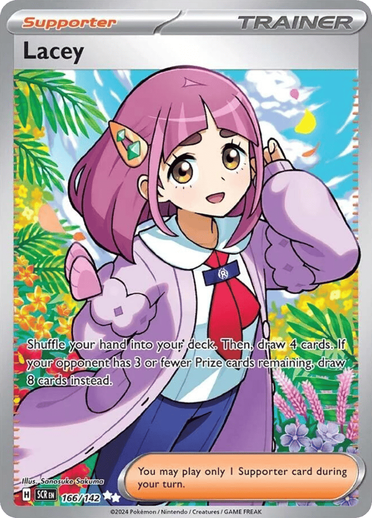Lacey 166/142 from Pokemon TCG Stellar Crown