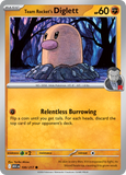 Team Rocket's Diglett 100/217 from Pokemon TCG Ascended Heroes
