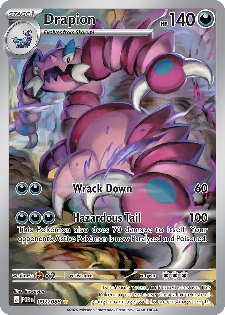 Drapion 097/088 from Pokemon TCG Perfect Order