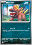 Maschiff 136/198 from Pokemon TCG Scarlet & Violet