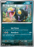 Seviper 128/198 from Pokemon TCG Scarlet & Violet