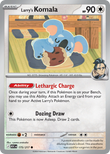 Larry's Komala 175/217 from Pokemon TCG Ascended Heroes