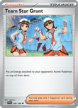 Team Star Grunt 195/198 from Pokemon TCG Scarlet & Violet