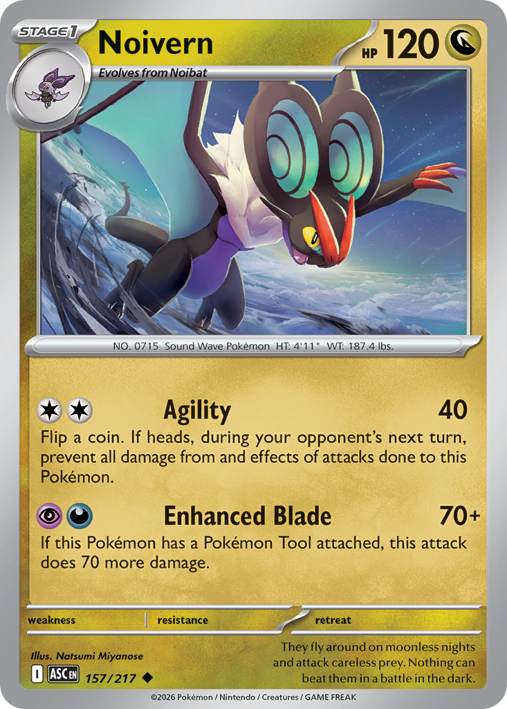 Noivern 157/217 from Pokemon TCG Ascended Heroes