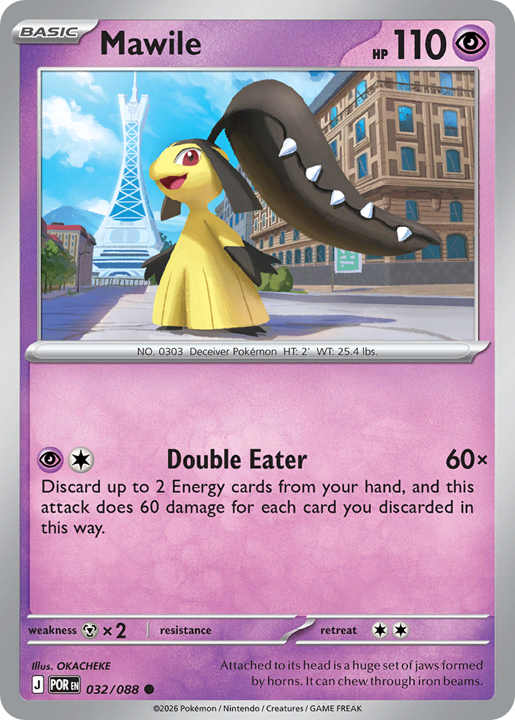Mawile 032/088 from Pokemon TCG Perfect Order
