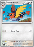 Fletchinder 122/142 from Pokemon TCG Stellar Crown