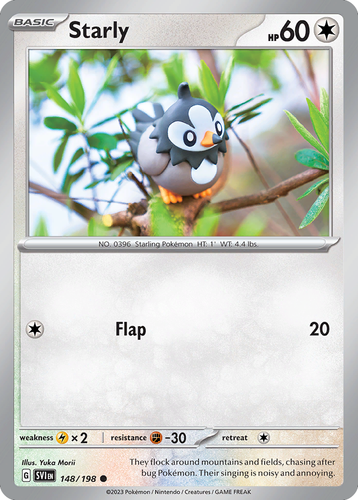 Starly 148/198 from Pokemon TCG Scarlet & Violet
