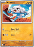 Meditite 078/142 from Pokemon TCG Stellar Crown