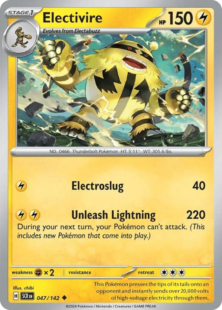 Electivire 047/142 from Pokemon TCG Stellar Crown