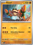 Klawf 122/198 from Pokemon TCG Scarlet & Violet