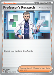 Professor's Research (Professor Turo) 190/198 from Pokemon TCG Scarlet & Violet