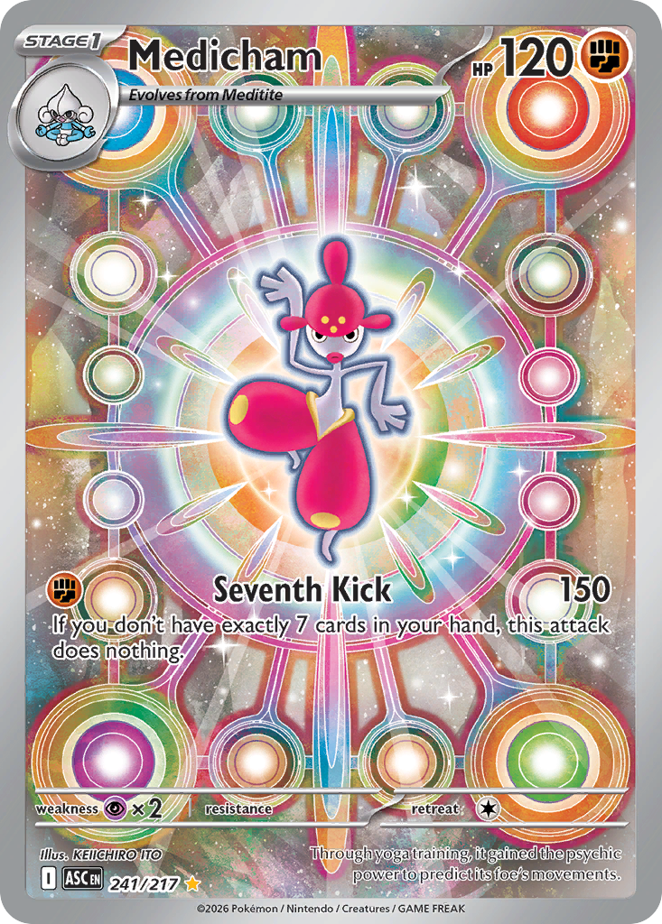 Medicham 241/217 from Pokemon TCG Ascended Heroes