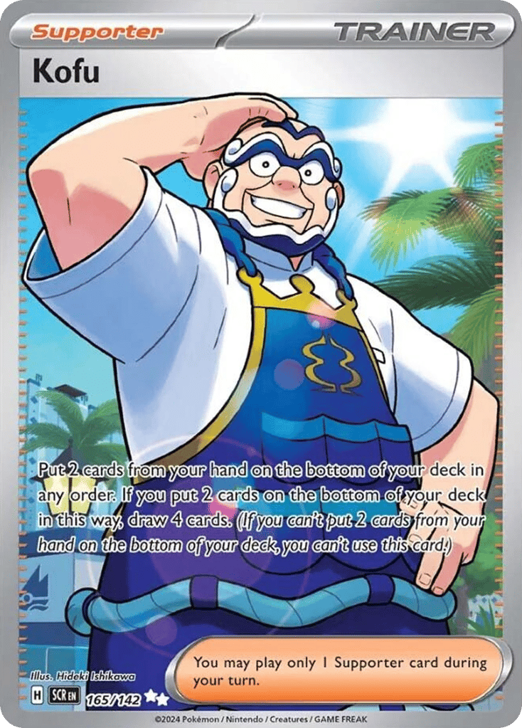 Kofu 165/142 from Pokemon TCG Stellar Crown