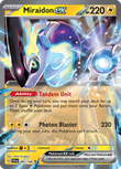 Miraidon ex 081/198 from Pokemon TCG Scarlet & Violet