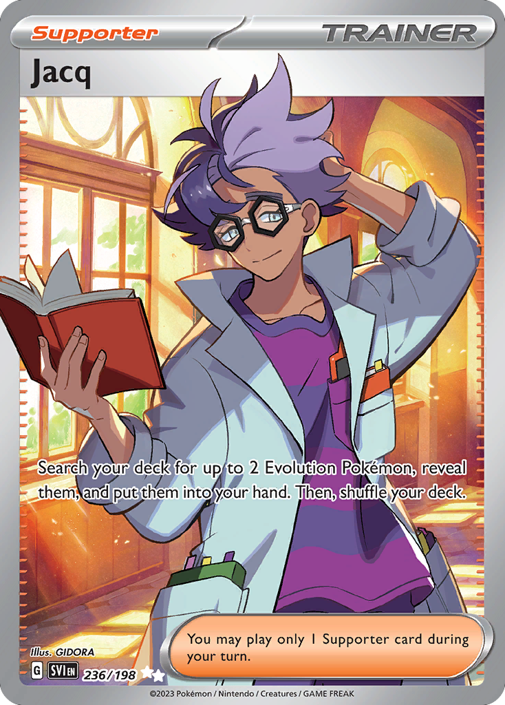 Jacq 236/198 from Pokemon TCG Scarlet & Violet