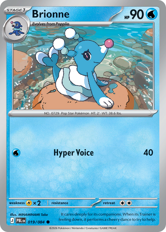Brionne 019/084 from Pokemon TCG Pitch Black