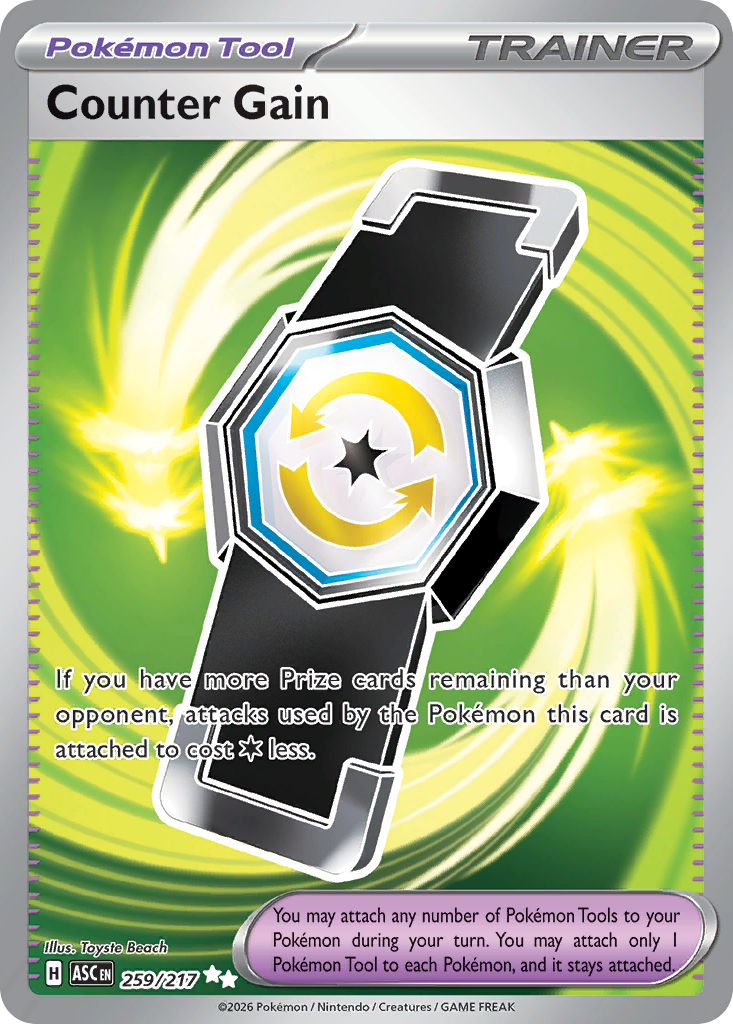 Counter Gain 259/217 from Pokemon TCG Ascended Heroes