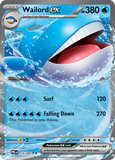 Wailord ex 016/084 from Pokemon TCG Pitch Black