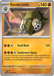 Sandaconda 120/198 from Pokemon TCG Scarlet & Violet