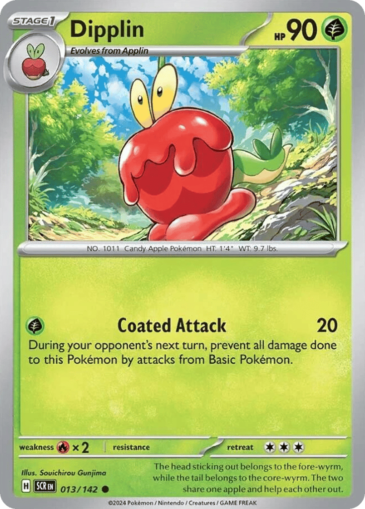 Dipplin 013/142 from Pokemon TCG Stellar Crown