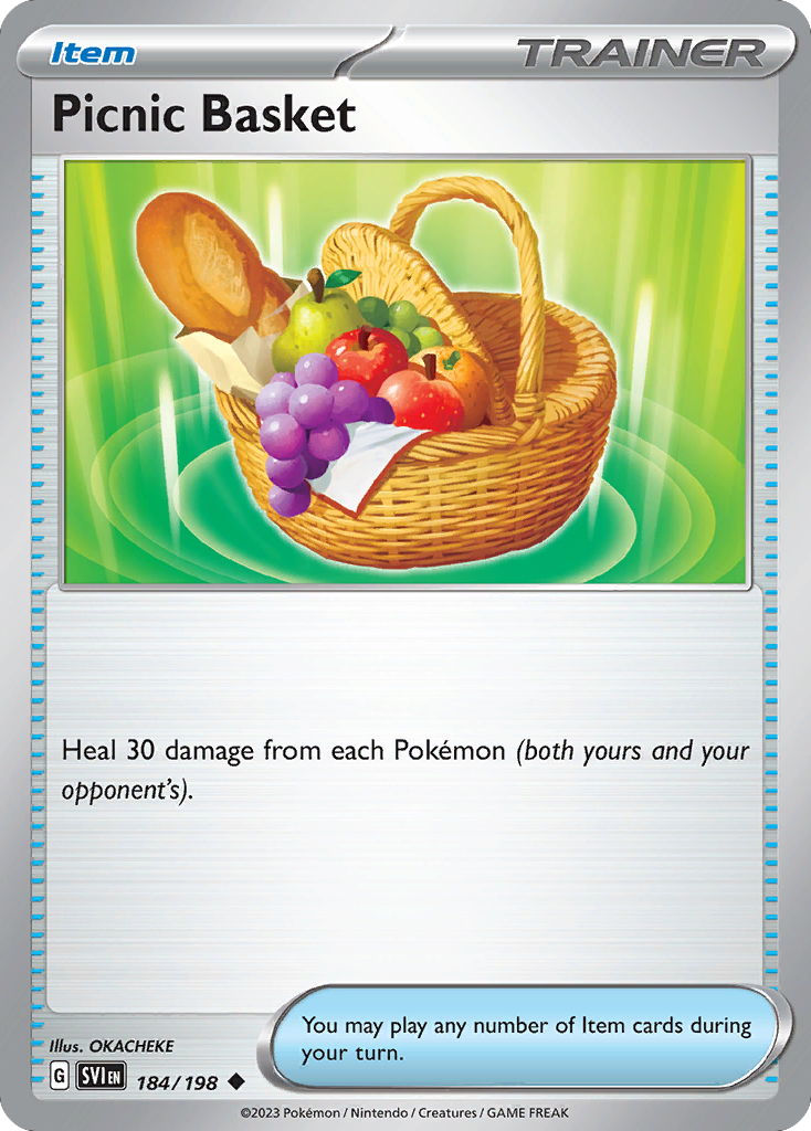 Picnic Basket 184/198 from Pokemon TCG Scarlet & Violet