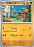 Krokorok 116/198 from Pokemon TCG Scarlet & Violet