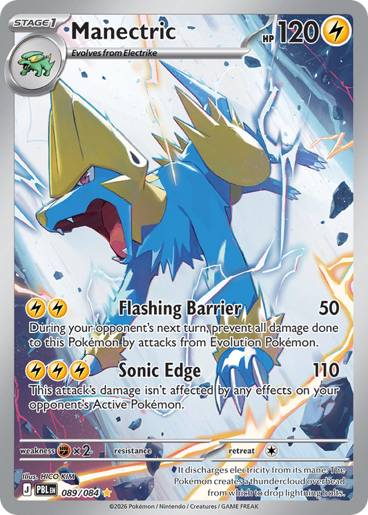 Manectric 089/084 from Pokemon TCG Pitch Black