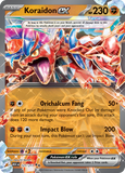 Koraidon ex 121/217 from Pokemon TCG Ascended Heroes