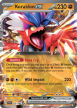 Koraidon ex 125/198 from Pokemon TCG Scarlet & Violet