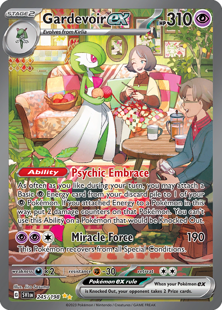 Gardevoir ex 245/198 from Pokemon TCG Scarlet & Violet