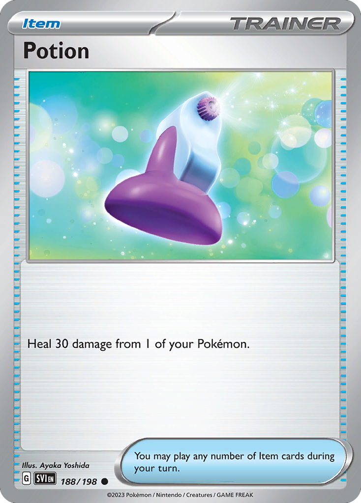 Potion 188/198 from Pokemon TCG Scarlet & Violet