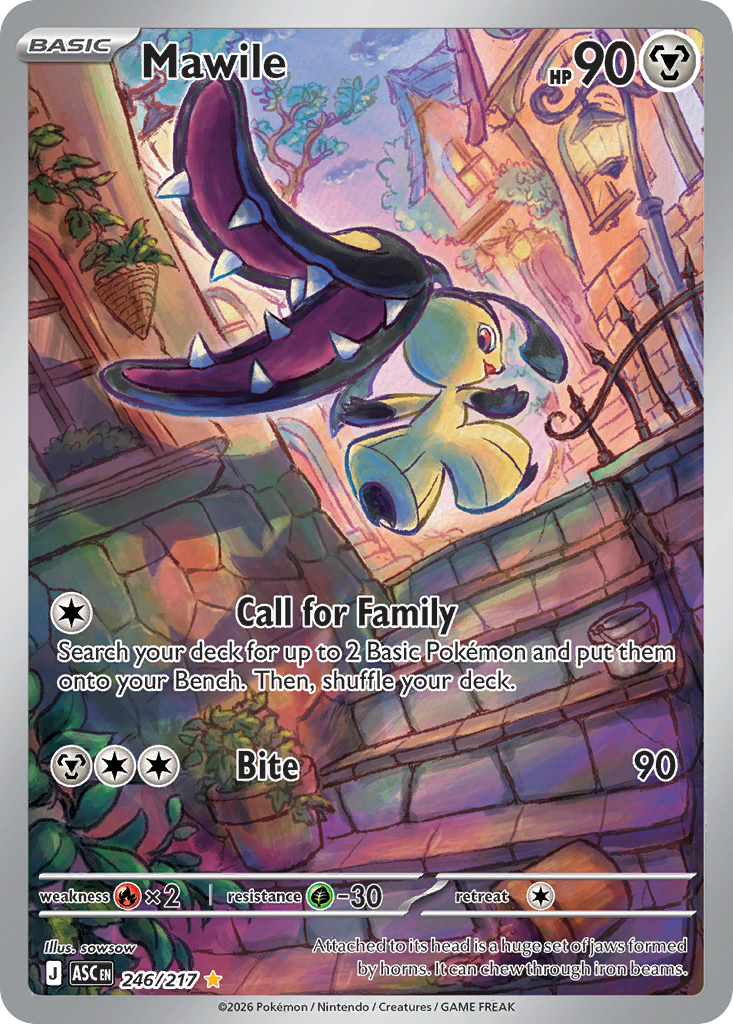 Mawile 246/217 from Pokemon TCG Ascended Heroes