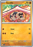 Sandile 115/198 from Pokemon TCG Scarlet & Violet