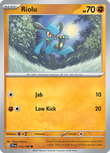 Riolu 112/198 from Pokemon TCG Scarlet & Violet
