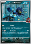Team Rocket's Murkrow 126/217 from Pokemon TCG Ascended Heroes