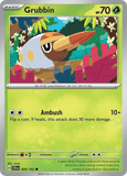 Grubbin 009/142 from Pokemon TCG Stellar Crown