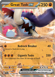 Great Tusk ex 123/198 from Pokemon TCG Scarlet & Violet