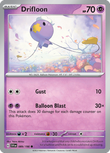 Drifloon 089/198 from Pokemon TCG Scarlet & Violet