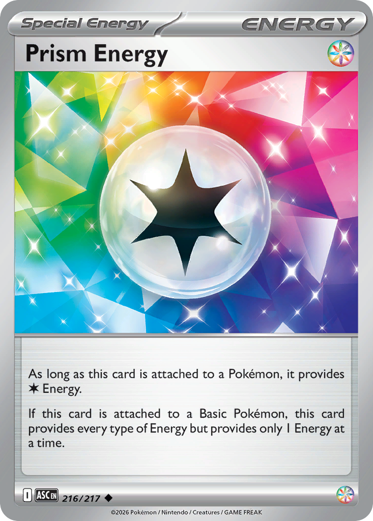 Prism Energy 216/217 from Pokemon TCG Ascended Heroes