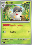 Spewpa 009/198 from Pokemon TCG Scarlet & Violet