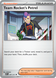 Team Rocket's Petrel 207/217 from Pokemon TCG Ascended Heroes