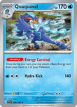 Quaquaval 054/198 from Pokemon TCG Scarlet & Violet