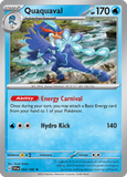 Quaquaval 054/198 from Pokemon TCG Scarlet & Violet