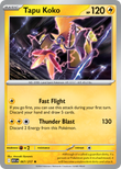 Tapu Koko 067/217 from Pokemon TCG Ascended Heroes